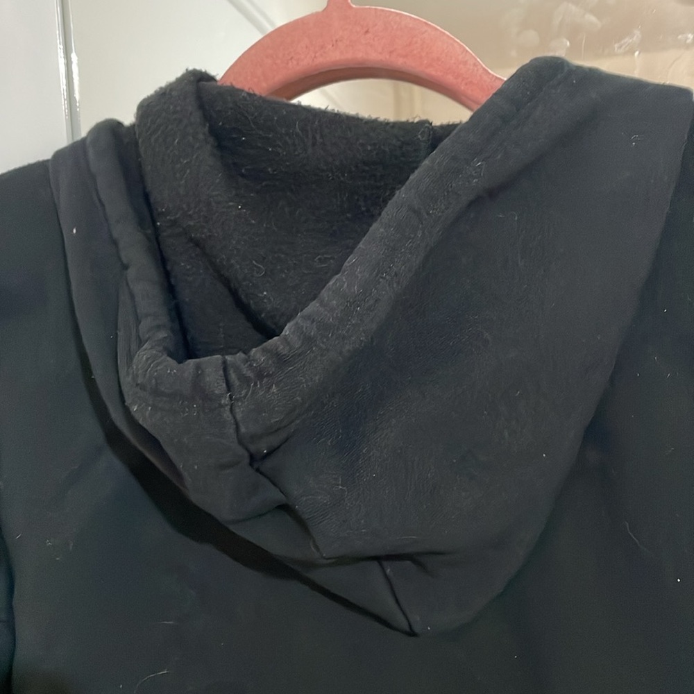 Slipknot Hot Topic Raw Hem Crop Top Hoodie - Picture 9 of 11